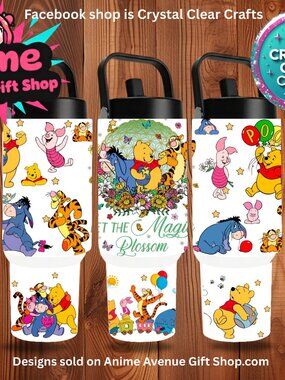 Winnie The Pooh 30oz Stainless Steel Tumbler